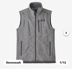 Patagonia Mens Better Sweater Fleece Vest XL